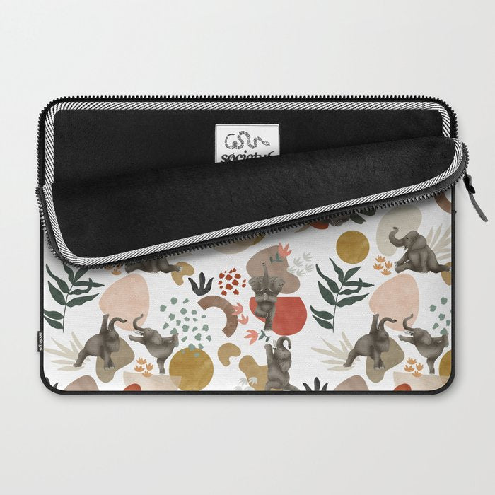 Elephant yoga 01 Laptop Sleeve Gallery Image 2