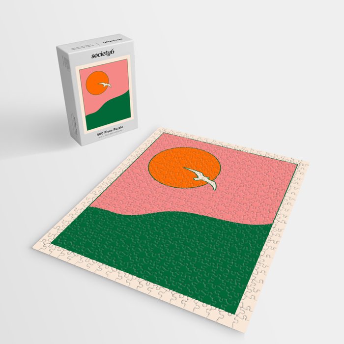 Soar - Pink Jigsaw Puzzle Gallery Image 2