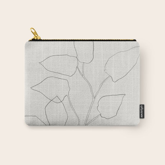Floral Study no. 5 Carry All Pouch Gallery Image 1
