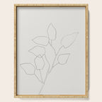 Floral Study no. 5 Serving Tray Gallery Image 1