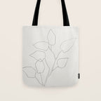 Floral Study no. 5 Tote Bag Gallery Image 1
