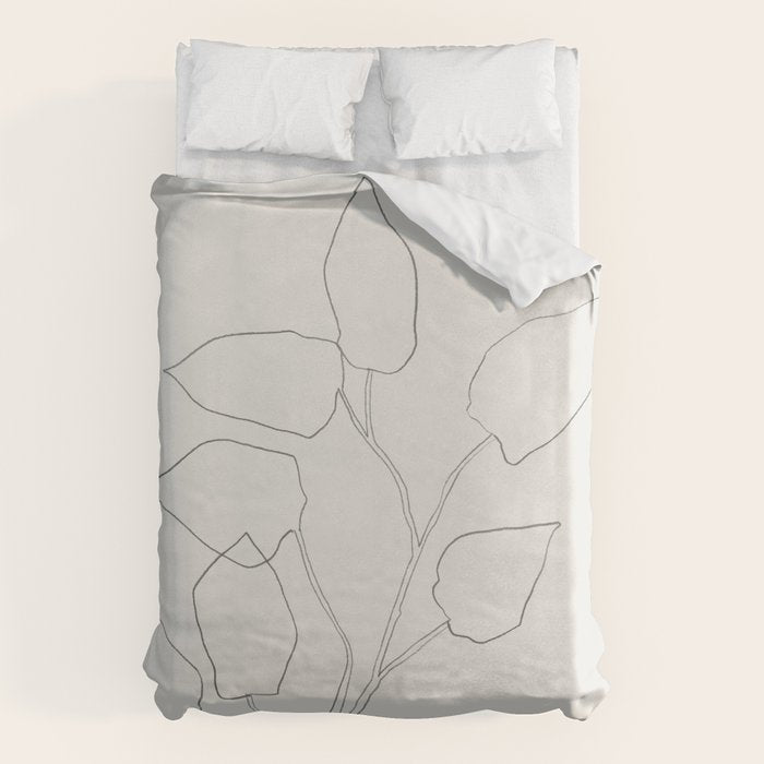 Floral Study no. 5 Duvet Cover Gallery Image 1