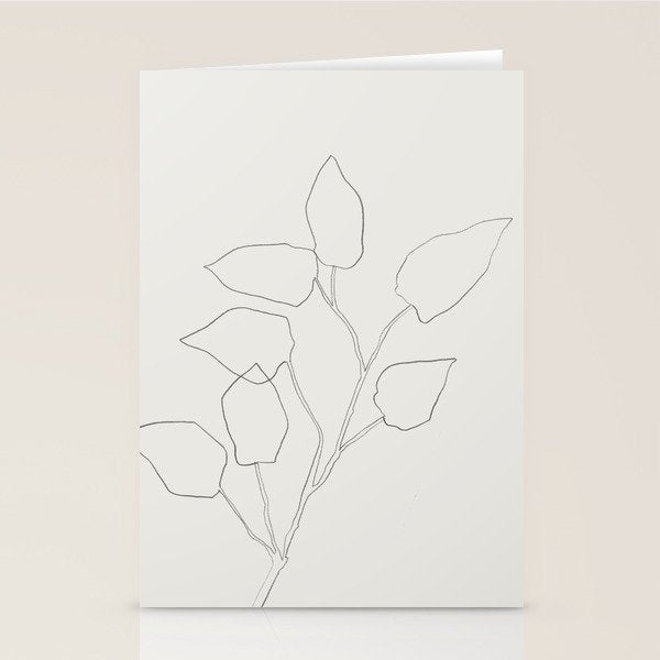 Floral Study no. 5 Stationery Card Gallery Image 2