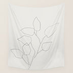 Floral Study no. 5 Wall Tapestry Gallery Image 4