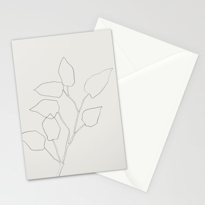 Floral Study no. 5 Stationery Card Gallery Image 2