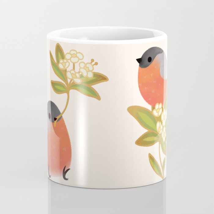 Eurasian bullfinch 2 Coffee Mug Gallery Image 4