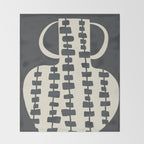 Tribal Pot 7 Throw Blanket Gallery Image 2