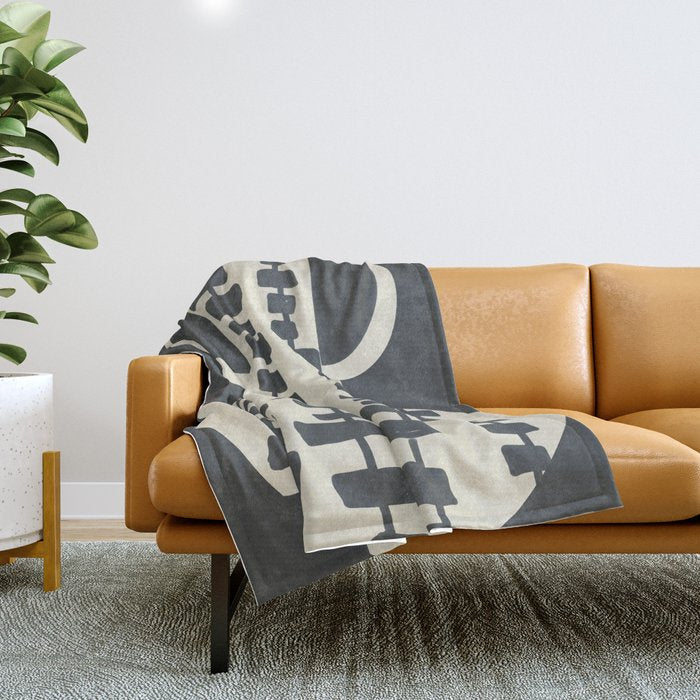 Tribal Pot 7 Throw Blanket Gallery Image 1
