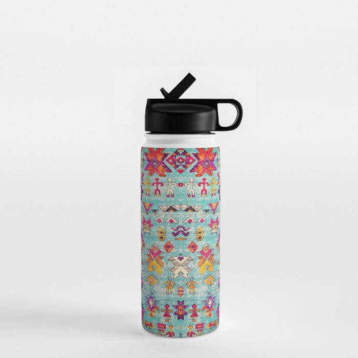 N178 - Antique Oriental Traditional Berber Bohemian Moroccan Style  Water Bottle Gallery Image 1