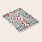 N178 - Antique Oriental Traditional Berber Bohemian Moroccan Style  Notebook Gallery Image 2