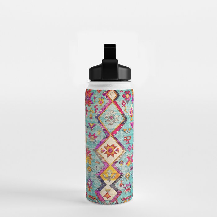 N178 - Antique Oriental Traditional Berber Bohemian Moroccan Style  Water Bottle Gallery Image 2