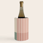 Color Block Line Abstract XXIII Wine Chiller Gallery Image 1