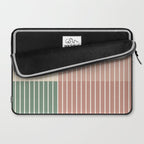 Color Block Line Abstract XXIII Laptop Sleeve Gallery Image 2