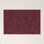 Red Pomegranates Welcome Mat Gallery Image 1