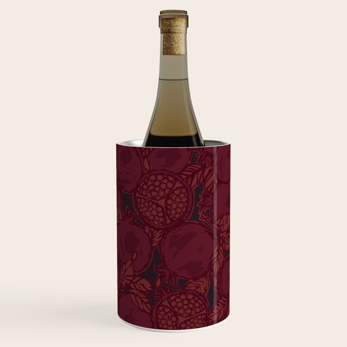 Red Pomegranates Wine Chiller Gallery Image 3