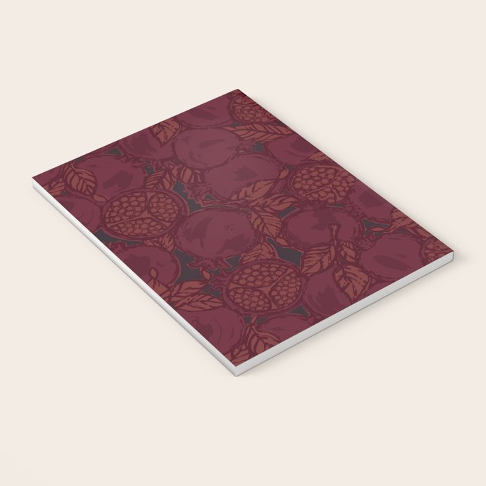 Red Pomegranates Notebook Gallery Image 3