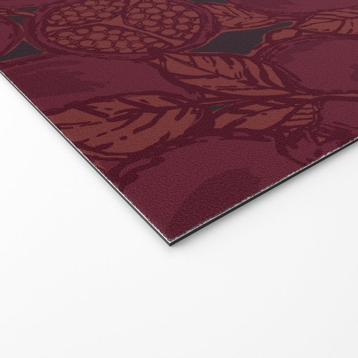 Red Pomegranates Welcome Mat Gallery Image 2