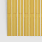 Minimalist Geometric Mustard Yellow Geo Box Striped Pattern Poster Gallery Image 3