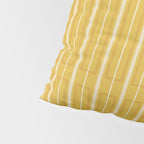 Minimalist Geometric Mustard Yellow Geo Box Striped Pattern Pillow Sham Gallery Image 4