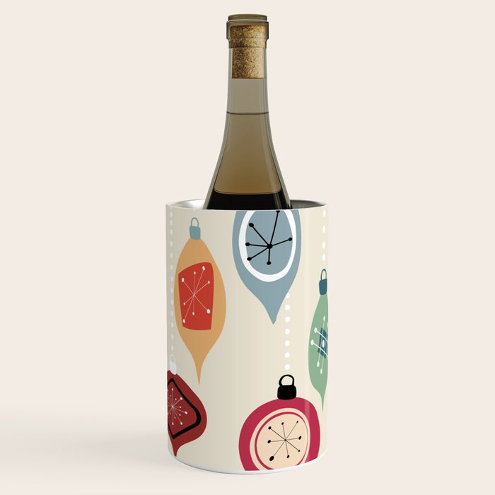 Retro Christmas Baubles Wine Chiller Gallery Image 1