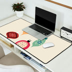 Retro Christmas Baubles Desk Mat Gallery Image 2