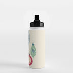 Retro Christmas Baubles Water Bottle Gallery Image 2
