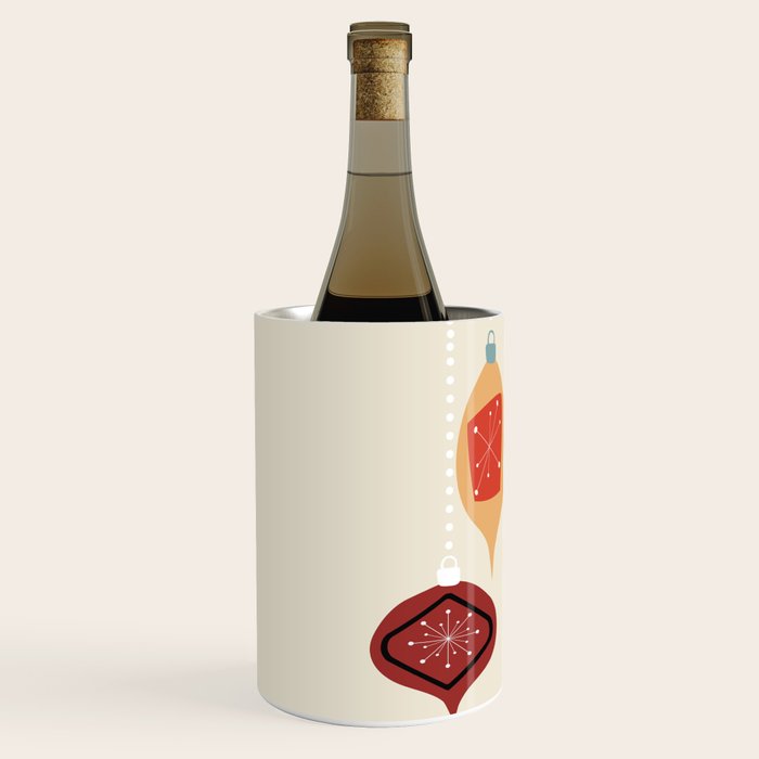 Retro Christmas Baubles Wine Chiller Gallery Image 2