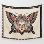 Queen of my heart (white hair) Wall Tapestry Gallery Image 4