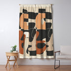 Organic Rhythms 8 Window Curtain Gallery Image 5