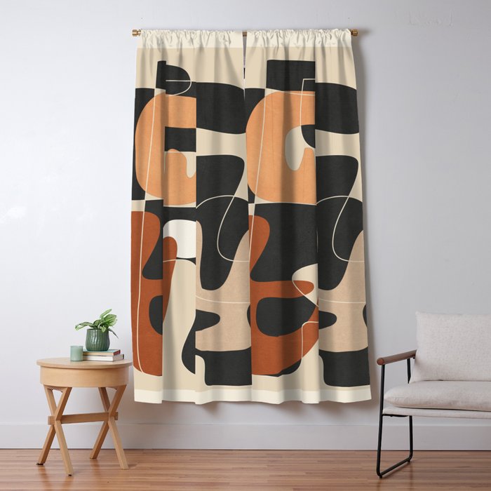 Organic Rhythms 8 Window Curtain Gallery Image 5