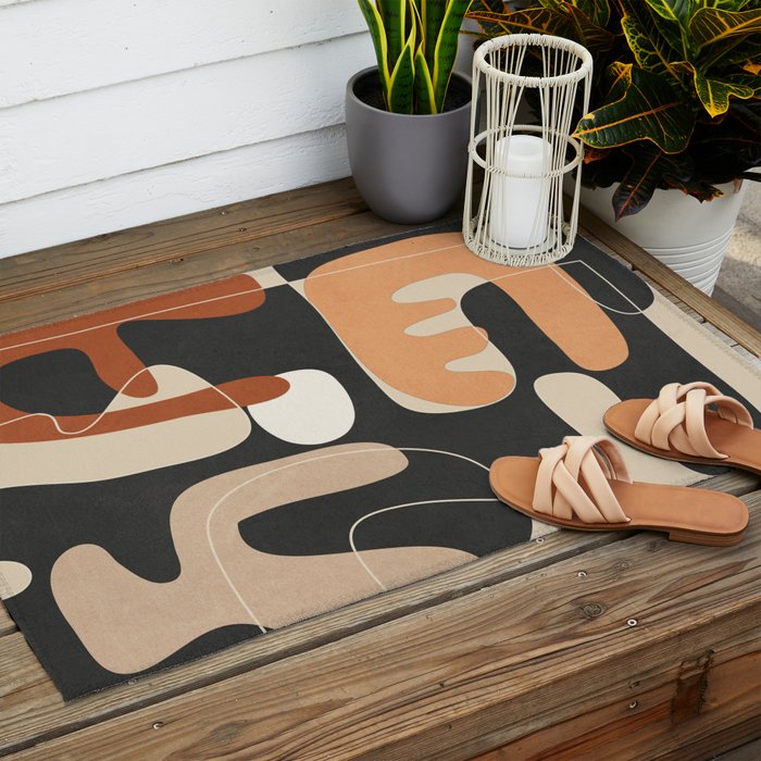 Organic Rhythms 8 Outdoor Rug Gallery Image 2