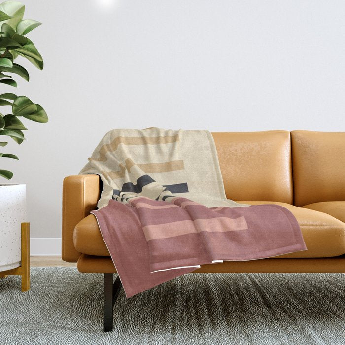 Minimalist #22 Throw Blanket Gallery Image 1