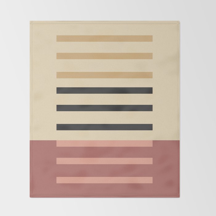 Minimalist #22 Throw Blanket Gallery Image 2