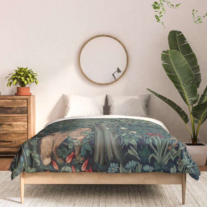 John Henry Dearle "Greenery" 1. Comforter Gallery Image 3