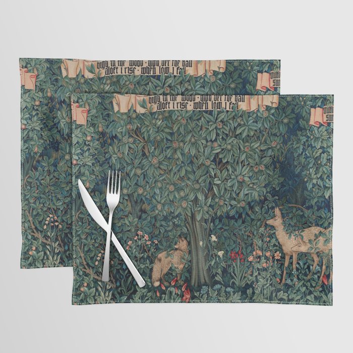 John Henry Dearle "Greenery" 1. Placemat Gallery Image 1