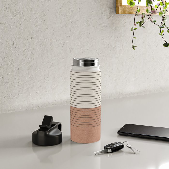 Light Terra Modern Minimalism Water Bottle Gallery Image 4