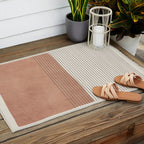 Light Terra Modern Minimalism Outdoor Rug Gallery Image 2