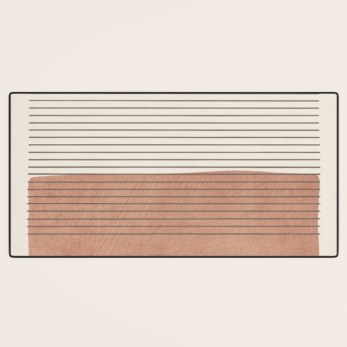 Light Terra Modern Minimalism Desk Mat Gallery Image 3