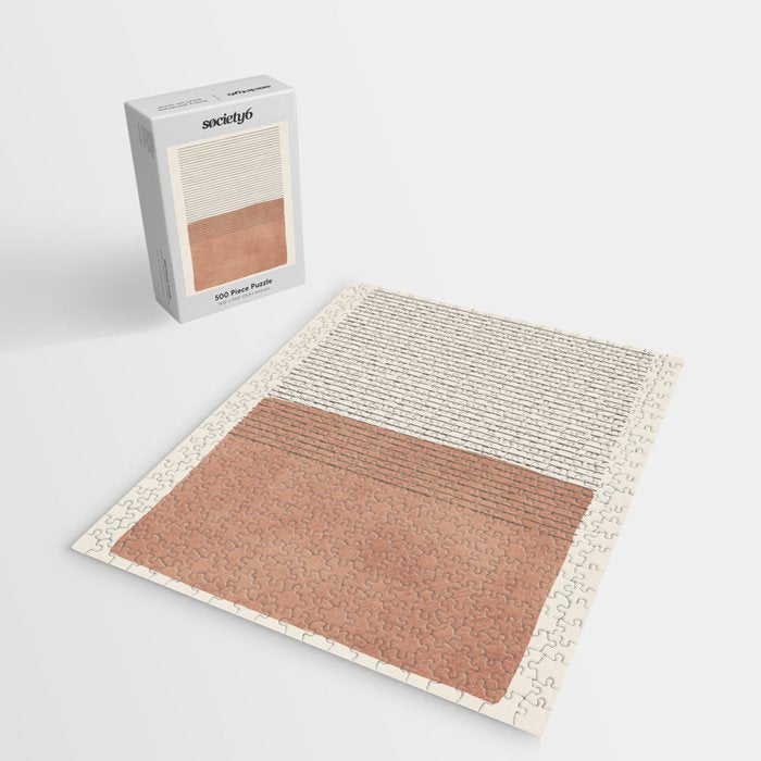 Light Terra Modern Minimalism Jigsaw Puzzle Gallery Image 2
