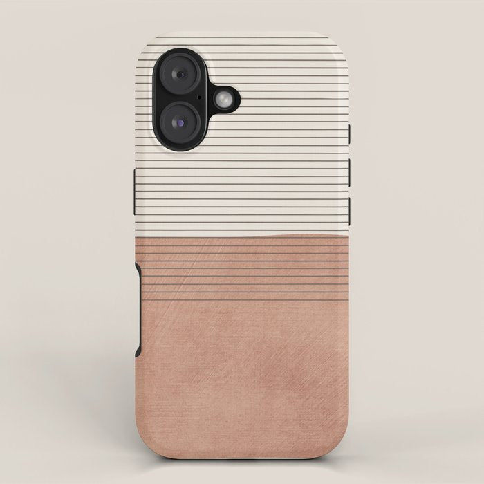 Light Terra Modern Minimalism iPhone Case Gallery Image 1