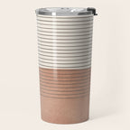 Light Terra Modern Minimalism Travel Mug Gallery Image 2