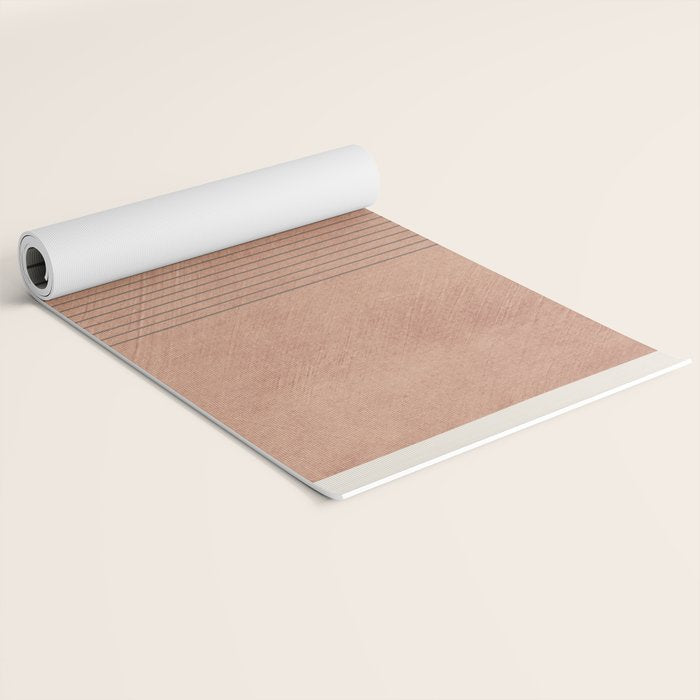 Light Terra Modern Minimalism Yoga Mat Gallery Image 2