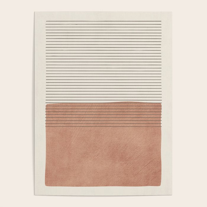 Light Terra Modern Minimalism Poster Gallery Image 1
