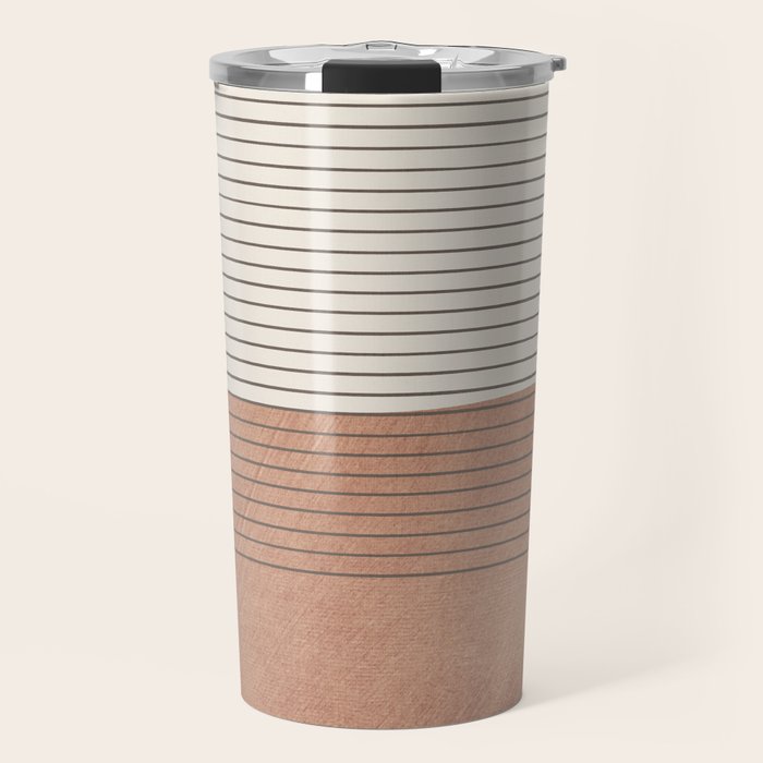 Light Terra Modern Minimalism Travel Mug Gallery Image 1