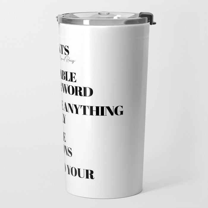 the four agreements Travel Mug Gallery Image 2