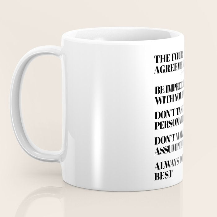 the four agreements Coffee Mug Gallery Image 3