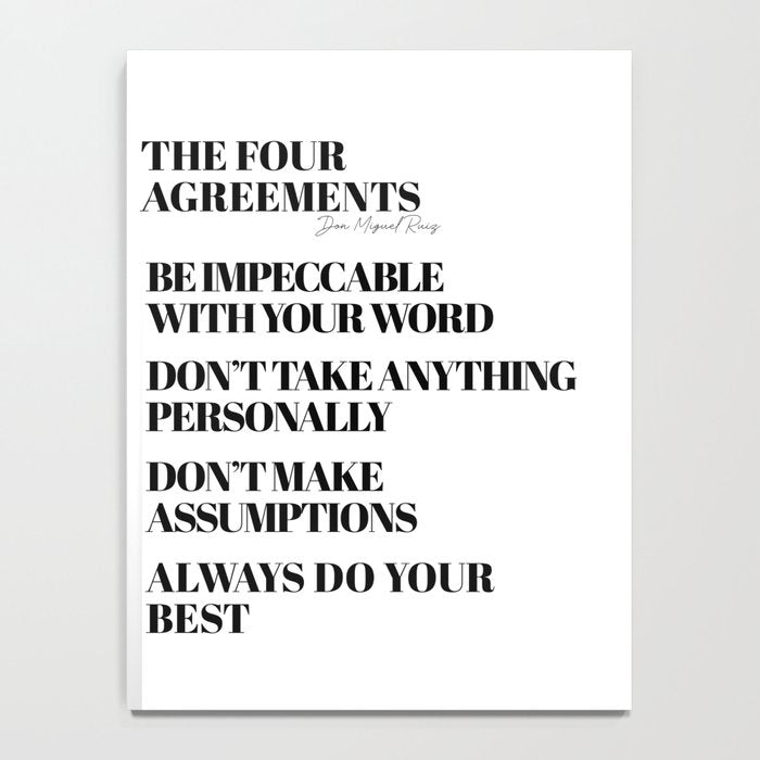 the four agreements Notebook Gallery Image 4