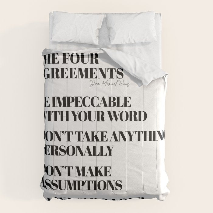 the four agreements Comforter Gallery Image 6