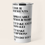 the four agreements Travel Mug Gallery Image 1