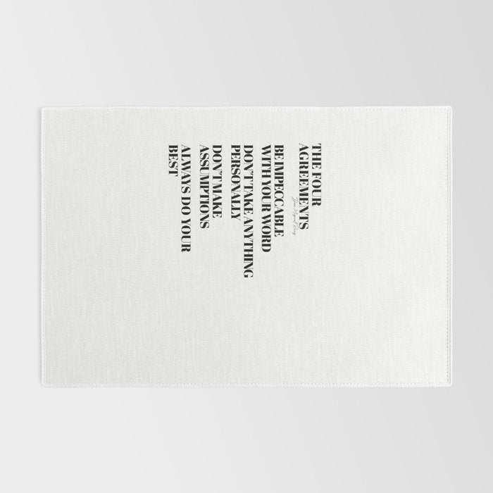 the four agreements Rug Gallery Image 2